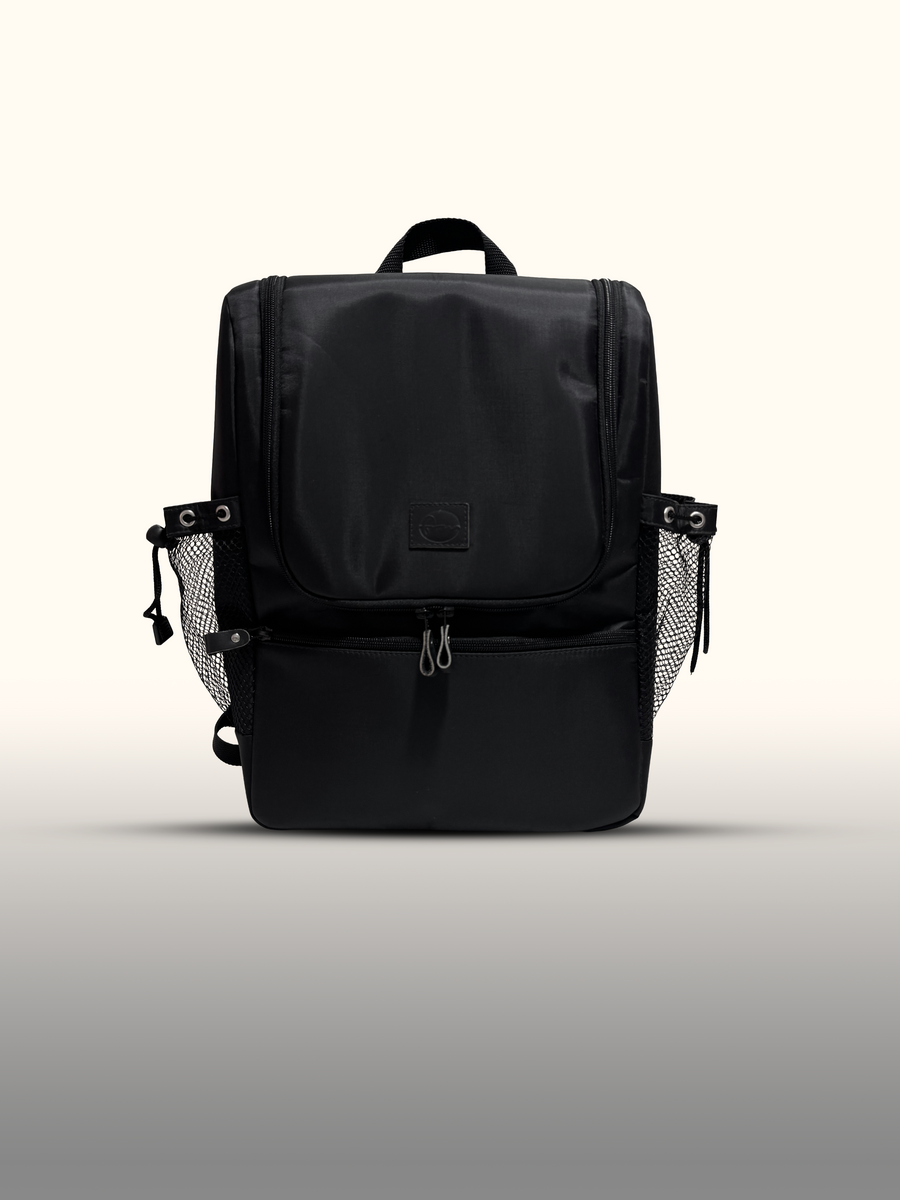 Mochila Grande Negro — frente
