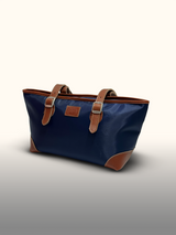 Cartera corta 7632 Azul — costado