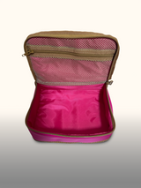 Estuche Viajero 8613 Fucsia — dentro