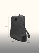 Mochila 7626 — medidas: 30 cm de alto, 26 cm de ancho y 10 cm de fondo