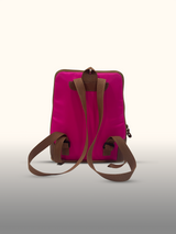 Mochila 7626 Fucsia — espalda