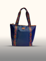 Tote bag Azul — tiras