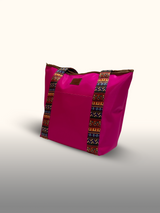 Tote bag Fucsia — costado