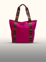 Tote bag Fucsia — tiras