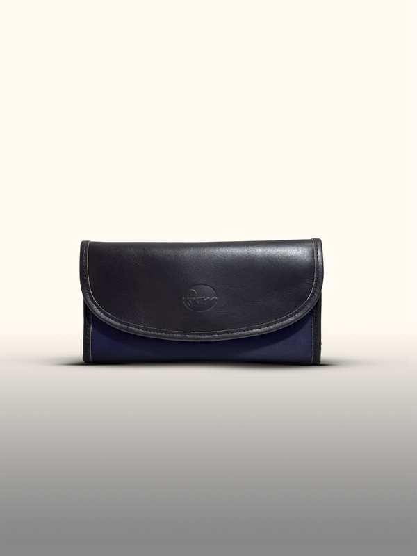 Billetera Mujer Azul — frente