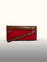 Billetera Mujer Rojo — espalda