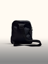 Mochila cruzada Negro — espalda