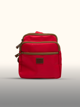 Mochila cruzada Rojo — frente