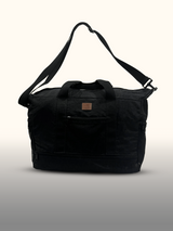 Mochila Gimnasio Negro — tiras