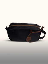 Neceser 7637 Negro/Café — costado