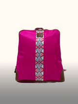 Mochila portalaptop Fucsia — Frente