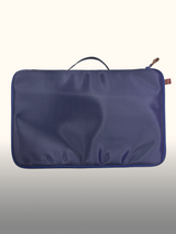Portalaptop Slim Azul — espalda