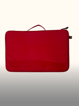 Portalaptop Slim Rojo — espalda