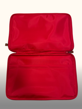 Portalaptop Slim Rojo — interior