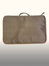 Portalaptop Slim Taupe — espalda