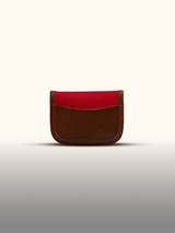 Tarjetero pequeño Rojo — frente